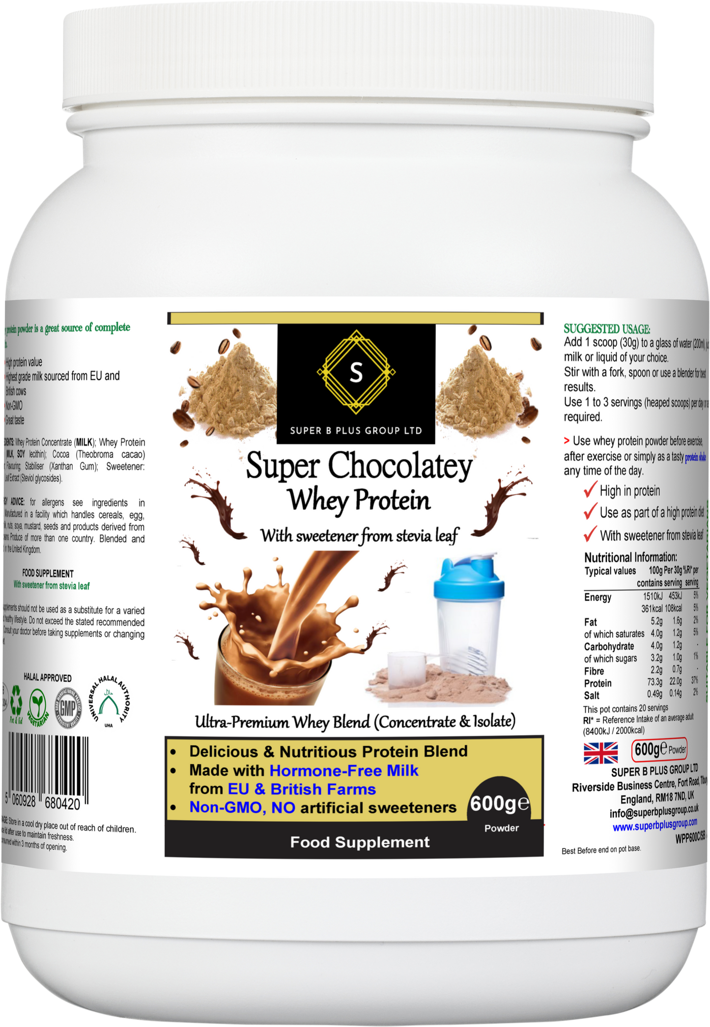 Super Chocolatey Whey Protein-0